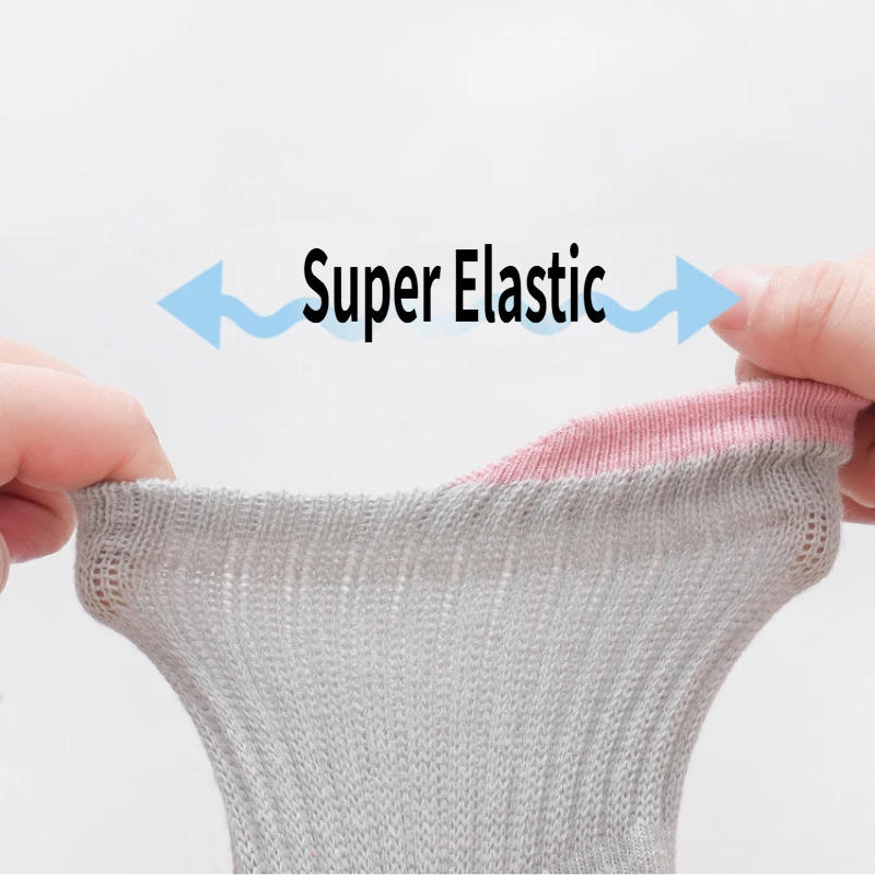 Description Picture 6 of item3Pairs/Lot Cotton Baby Anti-slip Socks For Boys Girls Low Cut Floor Kids Toddler Sock With Rubber Grips Socken For 0-6Years Kids