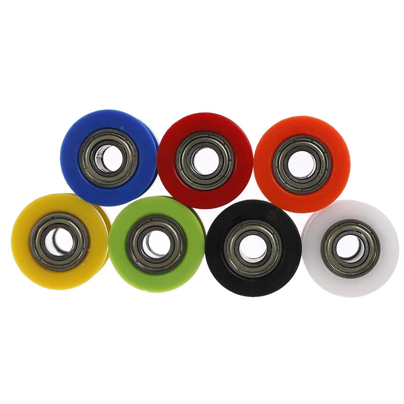 Description Picture 3 of item10mm Chain Roller Slider Tensioner Adjuster Pulley Wheel Guide Pit Dirt Bike
