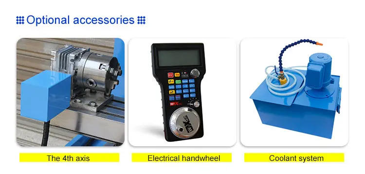 Description Picture 4 of itemmini metal CNC milling machine XK7113A for DIY hobby use from China