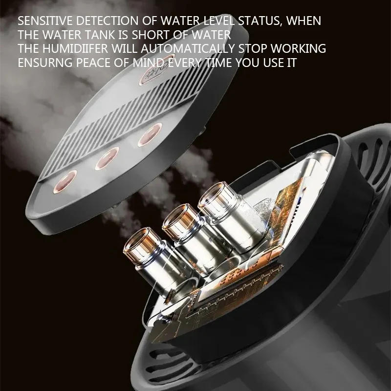 Description Picture 5 of itemAir Humidifier 3L Large Capacity Air Atomizer USB Home Office Essential Oil Diffuser Heavy Fog Aroma Humidifier Cool Mist Maker