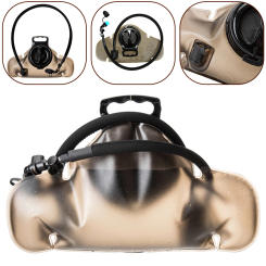 1.5L TPU/EVA Sport Hydration Bladder Hiking Camping Water Bag Backpack Outdoor Tools Drinking Bag Thickened Large Capacity