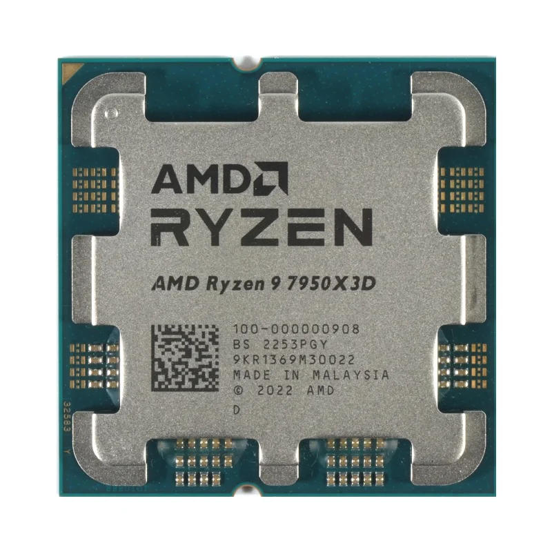Description Picture 2 of itemRyzen 9 7950X3D CPU R9 7950X3D Processor for B850 B650 B650E X670E 4.2 up to 5.7GHz 16-Core 32-Thread AM5 7000 Series Bulk CPUs