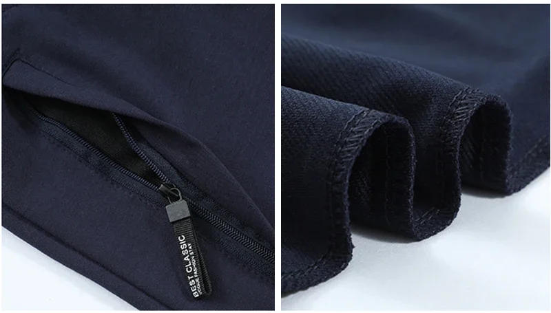 Description Picture 3 of itemSpring Summer Men Sweatpants Cotton Joggers Plus Size 7XL 8XL Sportswear Loose Casual Track Pants With Zip Pockets