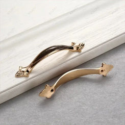 European Style White/Black/Red Amber Drawers Storage Cabinets Handles Wardrobe Drawers Bedside Table Handles Zinc Alloy Handles
