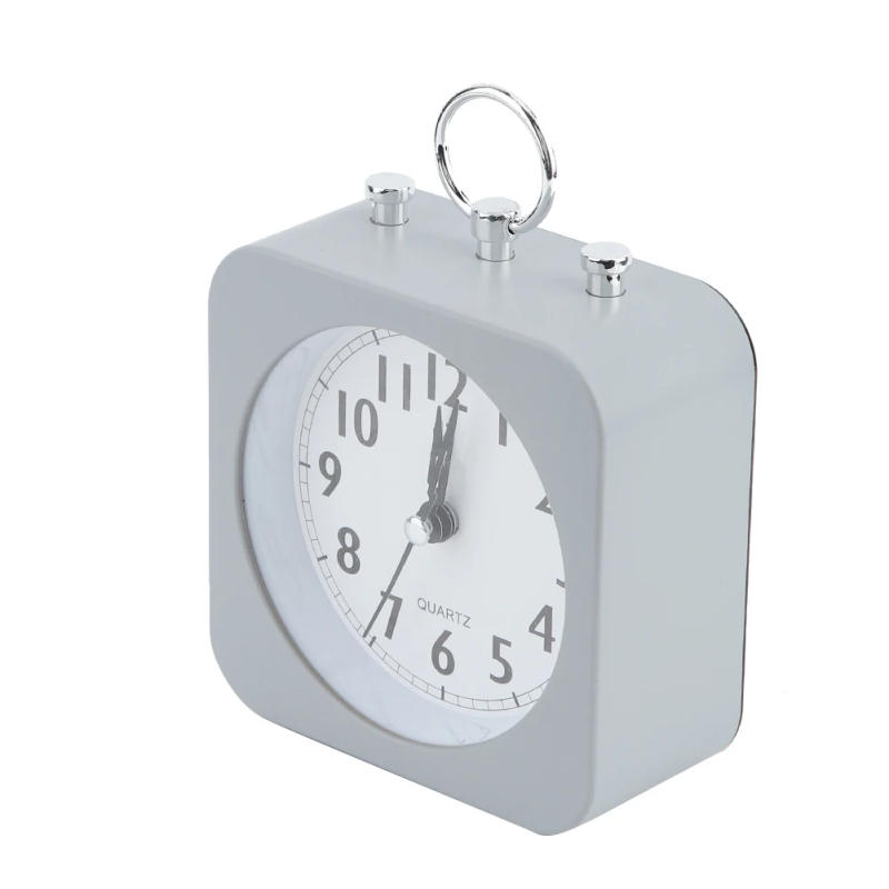 Description Picture 3 of itemDesktop Alarm Clock Vintage Retro Classic Silent Mini Portable Table Alarm Clock Loud Ringing Bell for Bedroom Study Room