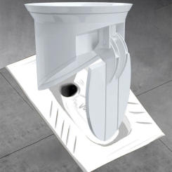 Anti-smell Plug Toilet Odor Stopper Toilet Deodorant Stopper Anti-blocking Cover Squatting Pan Accessories Bathroom Fitting