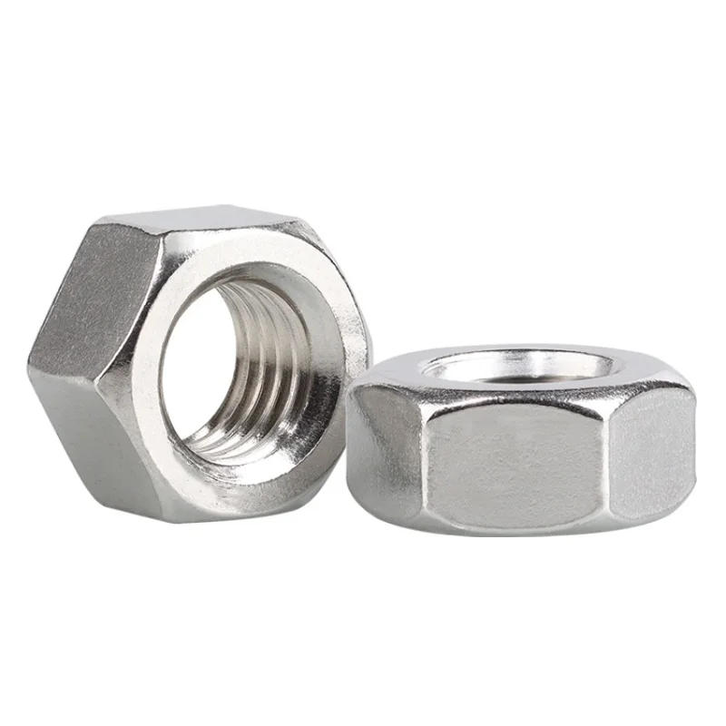 Description Picture 3 of item1-100 Pieces of 316 Stainless Steel Hex Nuts with Locking Nuts M2M2M2.5M3M4M5M6M8M12M114M16M18M18M20M22M24