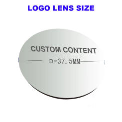 10 pcs Logo Projector Color Filter 37.5mm Dichroic Gobo Glass used for stage light Advertisement Lamp