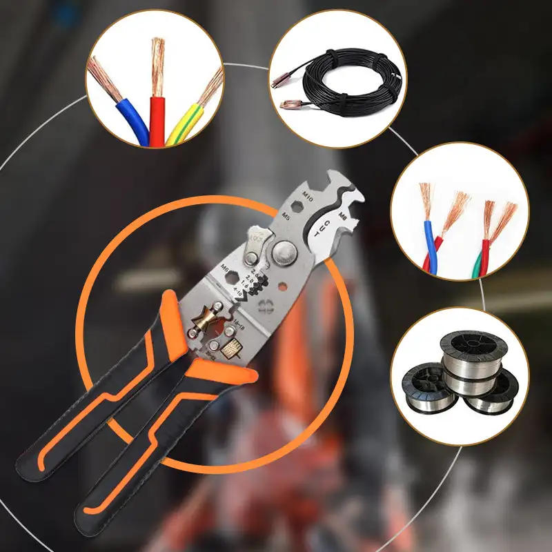 Description Picture 4 of itemNewest 28 In 1 Multifunctional Electrician Pliers For Wire Splitting And Stripping, Specialized For Electricians