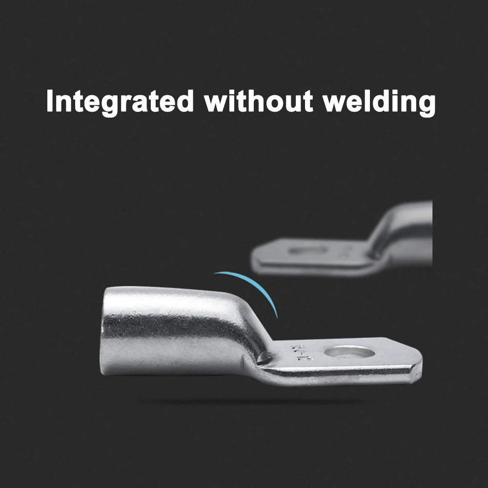 Description Picture 6 of item1/10PCS SC Terminal Lug Wire Connector Terminals Electric Cable Connector Ring Crimp Terminals Copper Tin-plated SC1.5-185 mm2