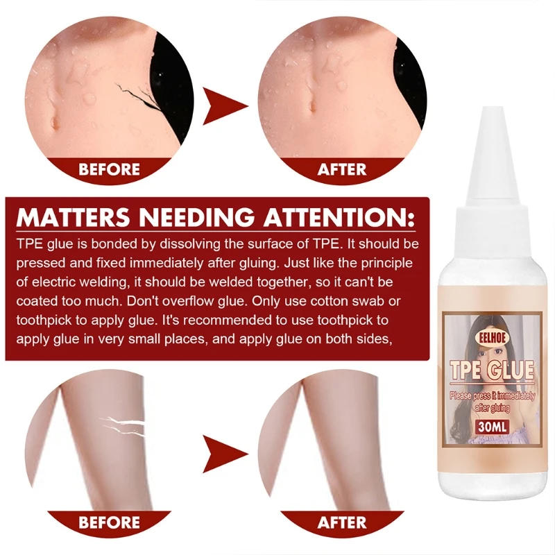 Description Picture 4 of itemTPE Solid for Doll Repair Agent Liquid Patching Fixing Accessory Solid for Doll Repair Agent TPE Repair Liqu