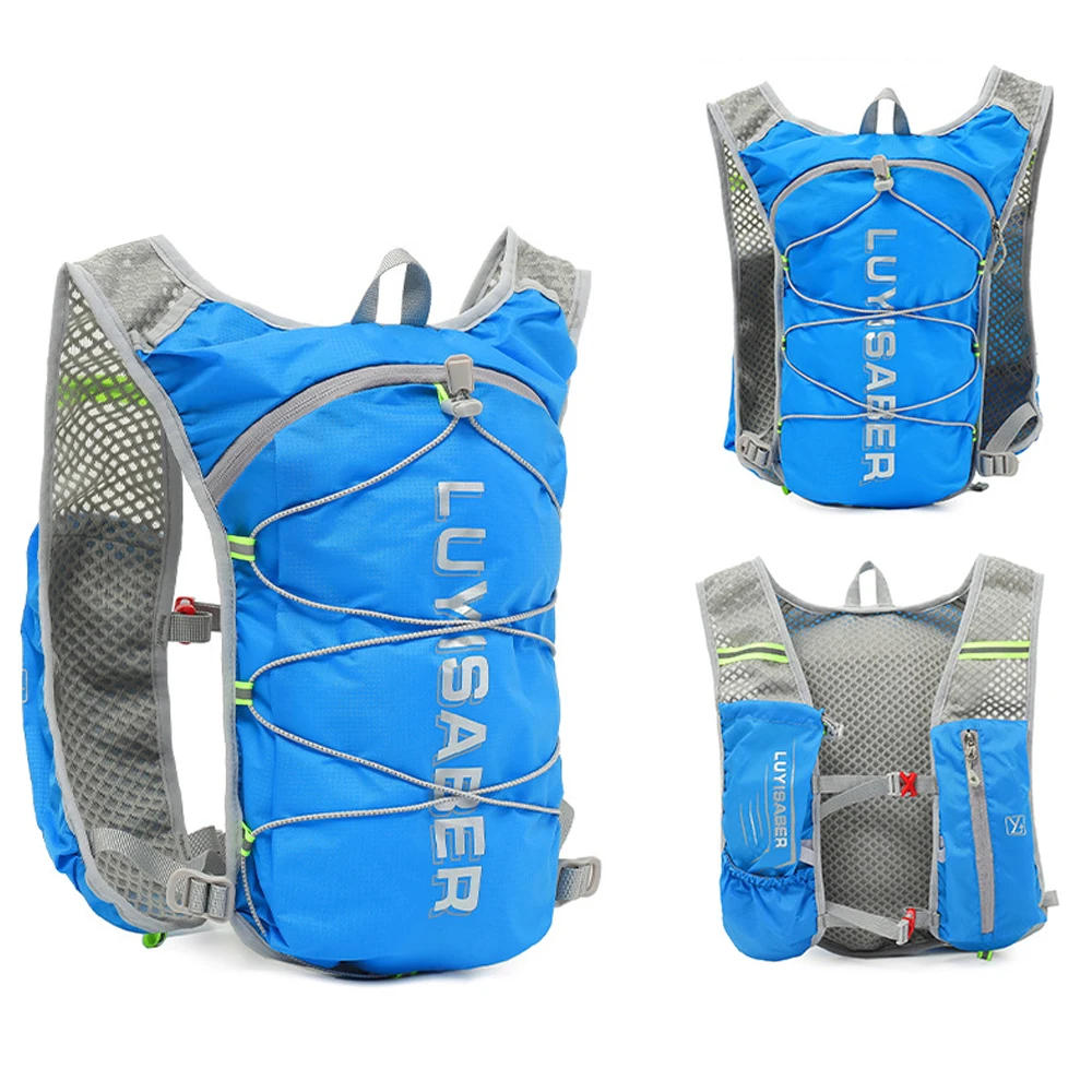Description Picture 6 of item1Pcs Running Vest for Men Women, Water Vest for Running, Hydration Backpack Vest for Hiking Marathon Race