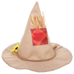 Props Dress Up Hat Hat Halloween Elegant Style Witch Prop Scarecrow Ornament Cosplay Party Festival Adornment