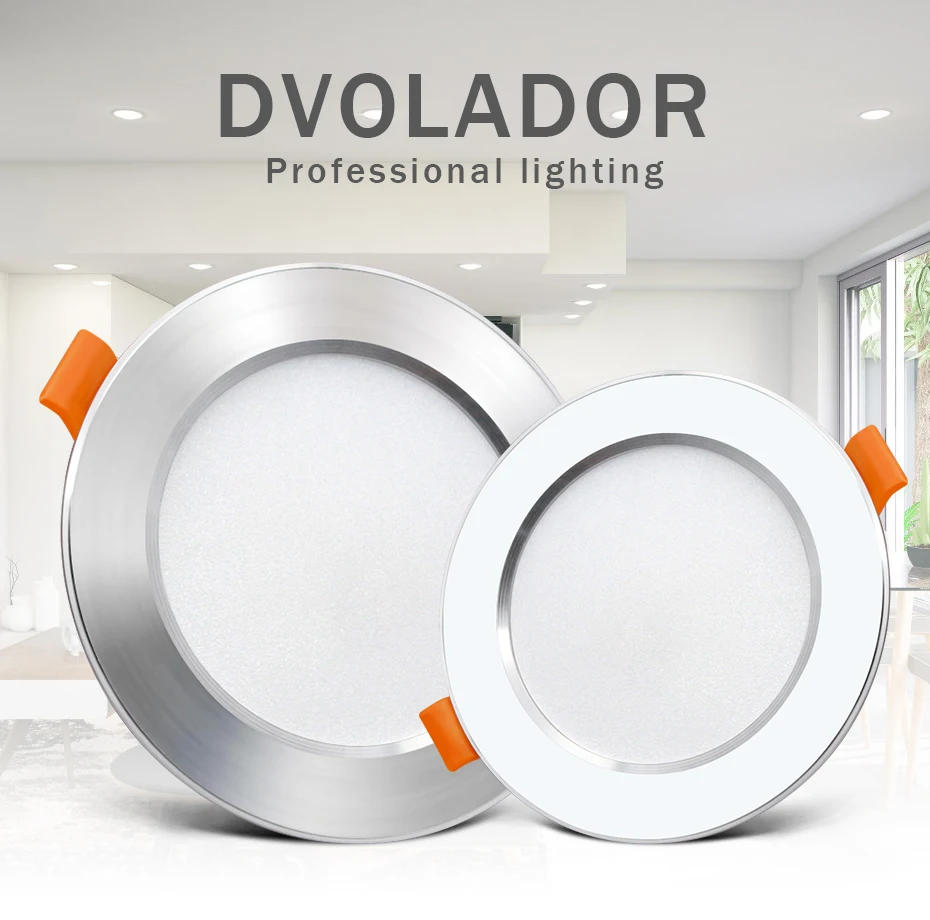Description Picture 3 of itemLED Recessed Downlight SMD Driverless 2835 AC220V 3W 5W 7W 9W 12W Ultra-thin Round White Ceiling Spot Light For Indoor Lighting
