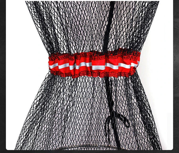 Description Picture 6 of itemFish Guard Net Bag Live Fish Bag Fish Barrel Thickened Quick-drying Glued Fishermen's Steel Ring High-end Fish Guard