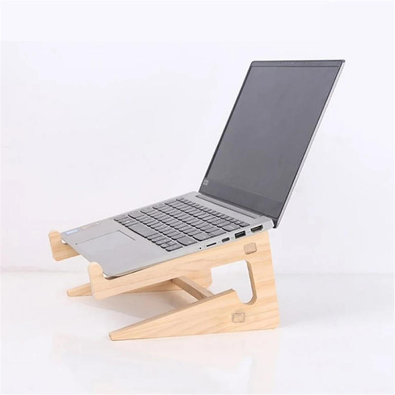 Description Picture 3 of itemWooden Universal Laptop Stand Detachable Portable Wood Holder Suitable For Laptop 10-17 Inch Notebook Computers Cooling Stand