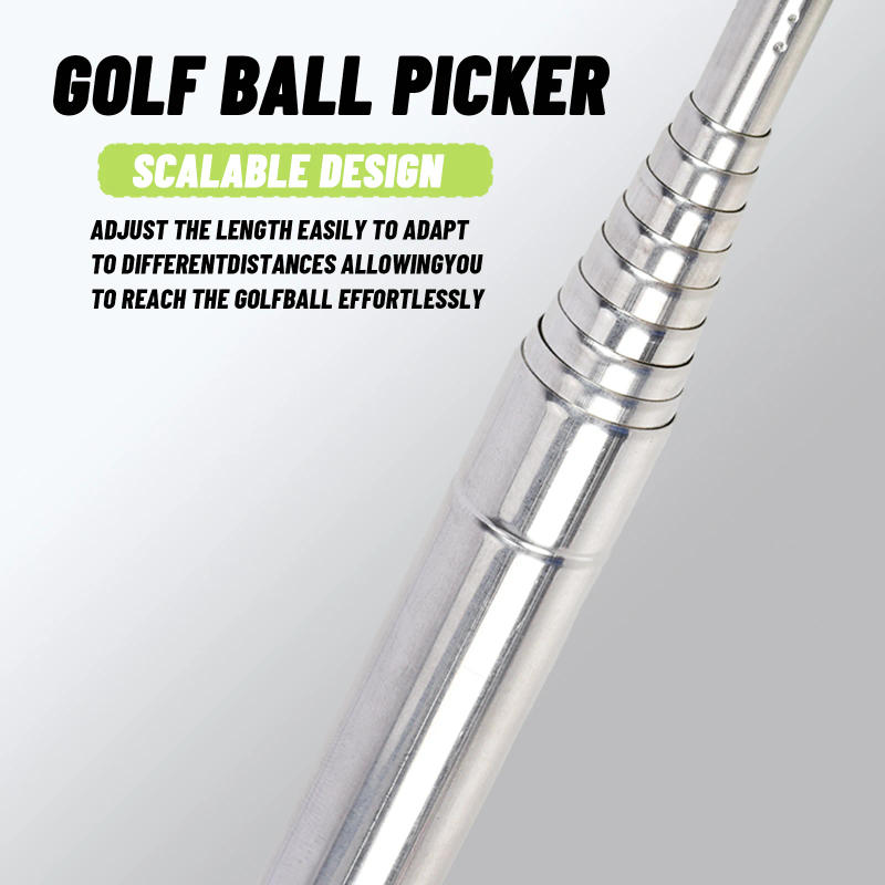 Description Picture 5 of itemThe Retractable Golf Ball Picker Lightweight Stainless Steel Golf Ball Finder and Easy Handle Make It the Perfect Golf Ball Gift