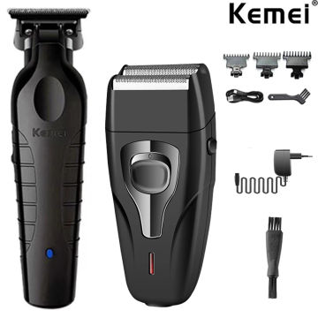 Kemei Hair Clipper KM-2296 KM-2299 KM-1103 Barber Electric Hair Clipper Set Men's Beard Trimmer Hair Cutting Machine Trimmer