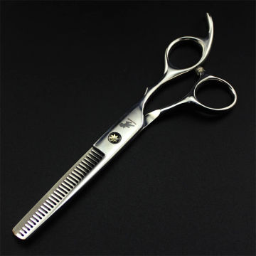 Professional Hairdressing Flat Tooth Scissors 6.0/7.0 Inch Stainless Steel Hair Scissors Salon Hairdresser Hair Cutting Tools