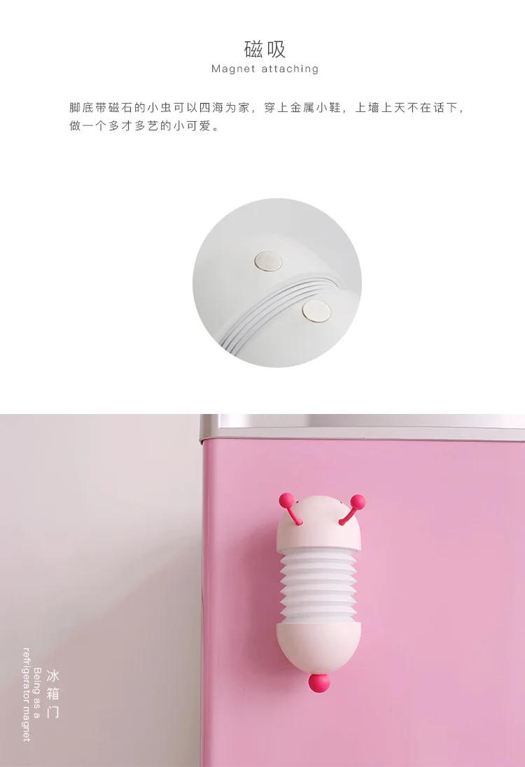 Description Picture 6 of itemCaterpillar Night Lamp Q Edition Gift New led Night Lamp usb Lamp light