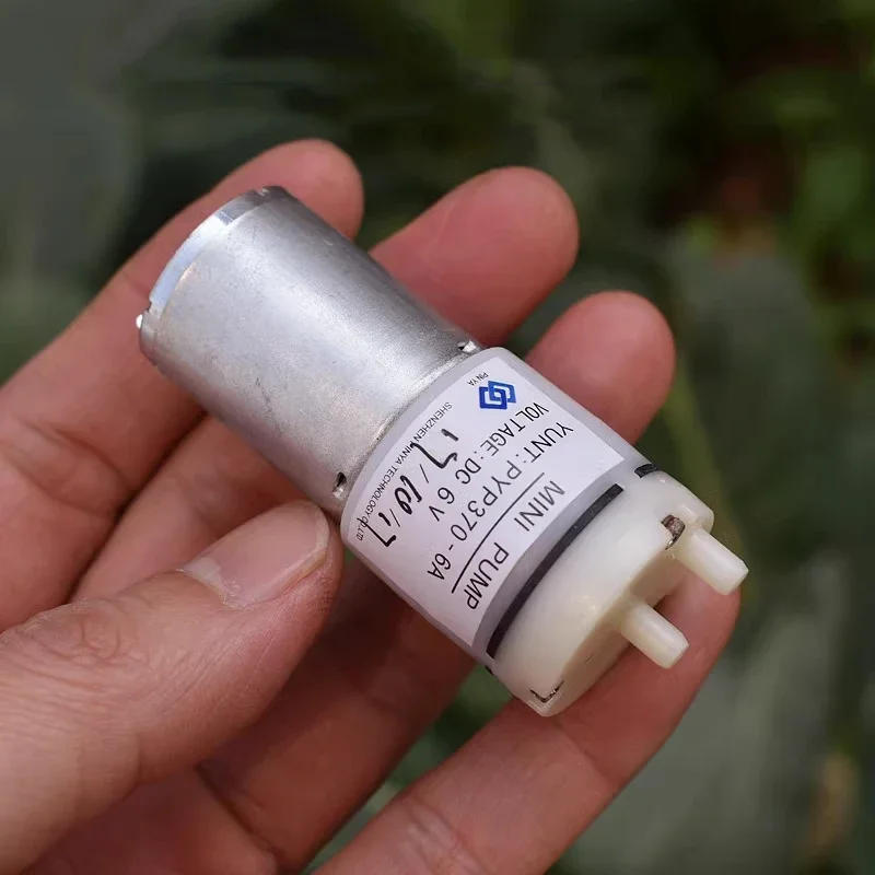 Description Picture 4 of itemDC 5V 6V Small 370 Motor Diaphragm Pump Vacuum Air Oxygen Pressure Pump Mini Negative Pressure Suction Pump PYP370-6A
