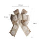 Snowflake bow
