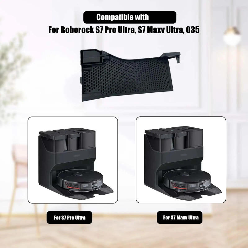 Description Picture 3 of itemCompatible For Roborock S7 Pro Ultra / S7 Maxv Ultra / O35 / G10S Robotic Vacuums Cleaning Tank Filter Spare Part Accessories