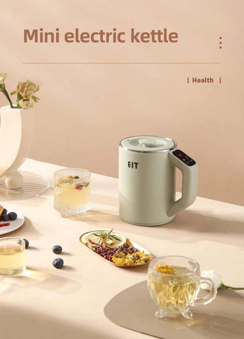 Description Picture 2 of item800ml Mini Electric Kettle Multifunction Health Pot Smart Teapot Portable Thermo Pot Electric Stewing Soup Cup Boiling Cup 220V