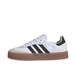 Adidas Originals SAMBAE Fashion, Comfortable, Wear Resistant, Anti Slip Low Cut Board Shoes for Men and Women in White and Black