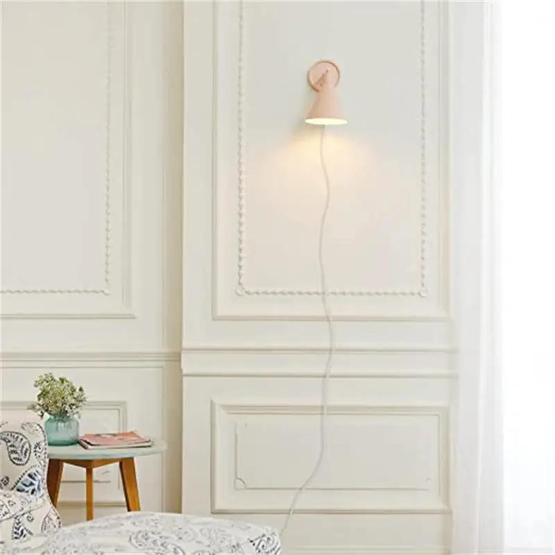 Description Picture 5 of itemAmerican Wall Lamp Retro Industrial Style Bedroom Bedside Lamp Study Reading Lights