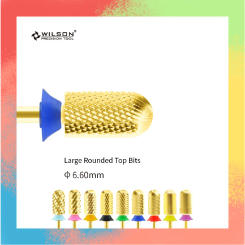 WILSON Large Rounded Top Bits-Nail drill bits Remove gel carbide Manicure tool Nail accessories Hot sale Free shipping