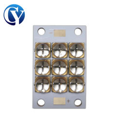 90W UV LED Light Curing Lamp Module 6565 365nm 385nm 395nm 405nm 3D Label Inkjet Printer Glue Resin Bottle Ink Curing PCB