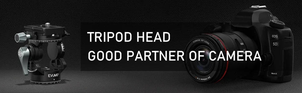 Description Picture 6 of itemMini Hollow Hydraulic Head Tripod Tilt Head Camera Video Head with Handle for Tripod Monopod Arca Q.R Plate for Dslr Camera