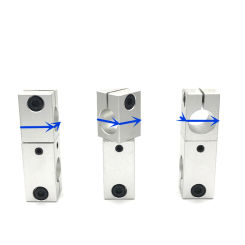 Rotating Fixing Clip Angle Adjustable Pillar   360  Connecting Block Cross