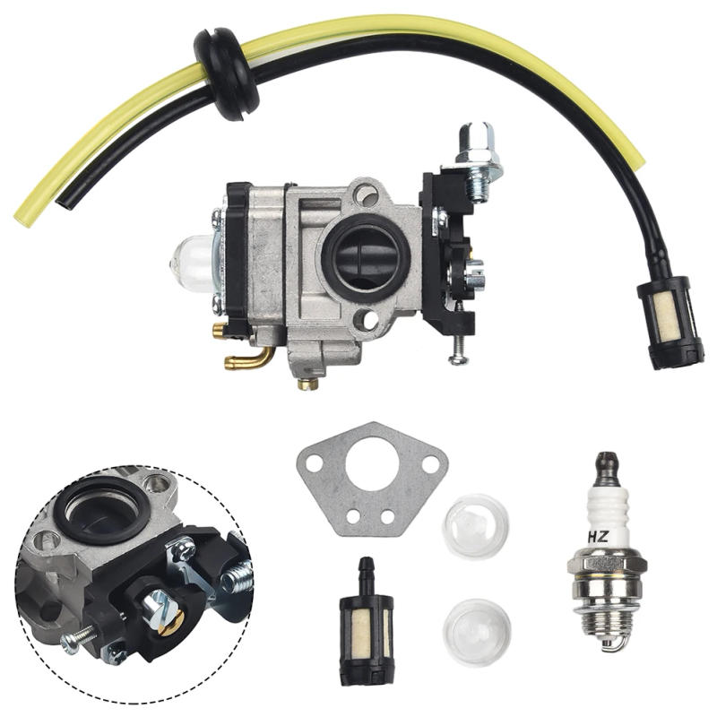 Description Picture 4 of itemCarburetor Kit For Florabest FBS 43 A1 FBK 4 B2 4in1 PBK 4 A1 PBS 2 A1 Brushcutter Carb Carburetor Grass Trimmer Primer Bulb