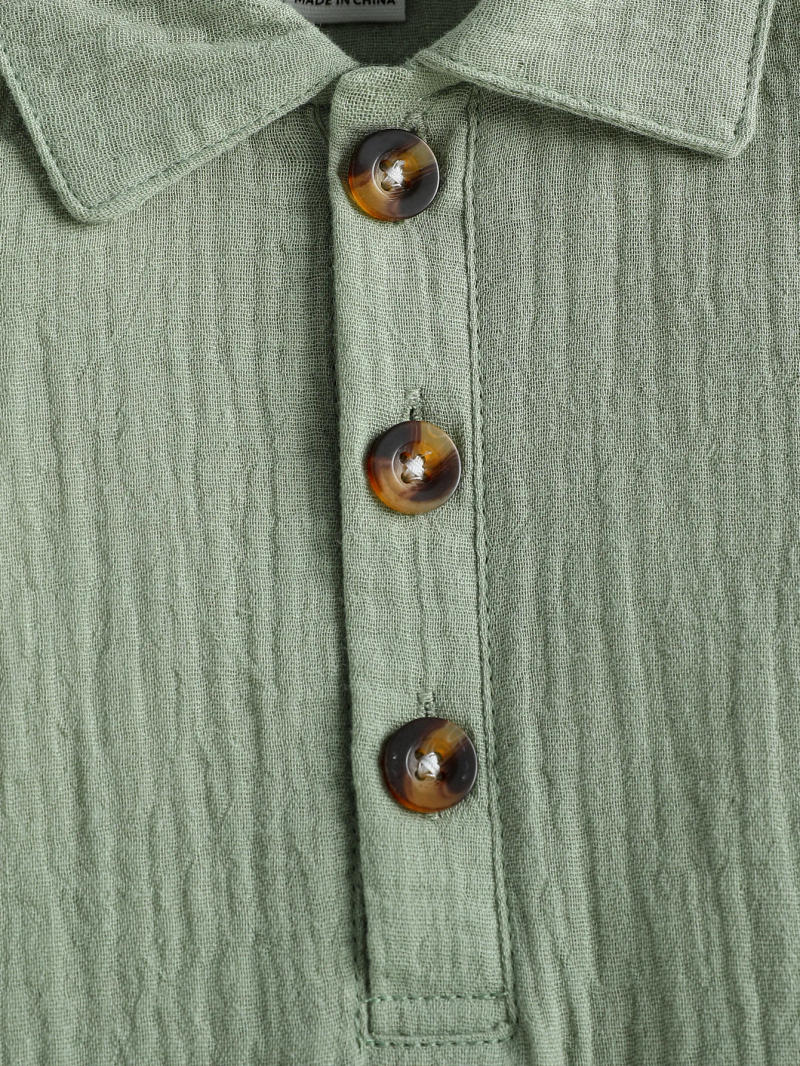 Description Picture 6 of itemBaby Overalls, 2025 New Summer Outfit, Short-sleeved Rompers for Newborns