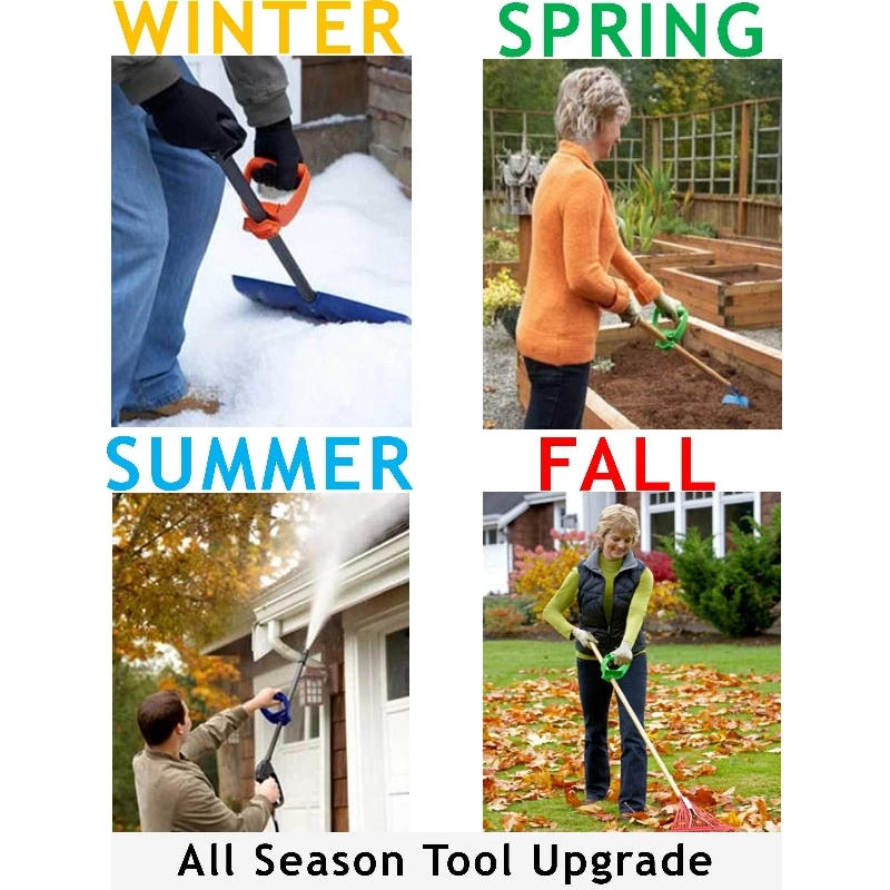 Description Picture 5 of itemShovel or Rake labor-saving Handle Attachment Shovel Work with Garden Shovels Rakes, D Grip Ergonomic Handle Replacement
