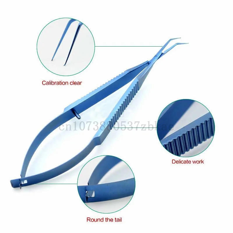 Description Picture 6 of itemInamura Capsulorhexis Forceps 115mm Ophthalmic Surgical Forceps Instrument Eyelid Tools