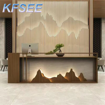 Prodgf  200cm length Fashion Salon Kfsee Reception Table Desk