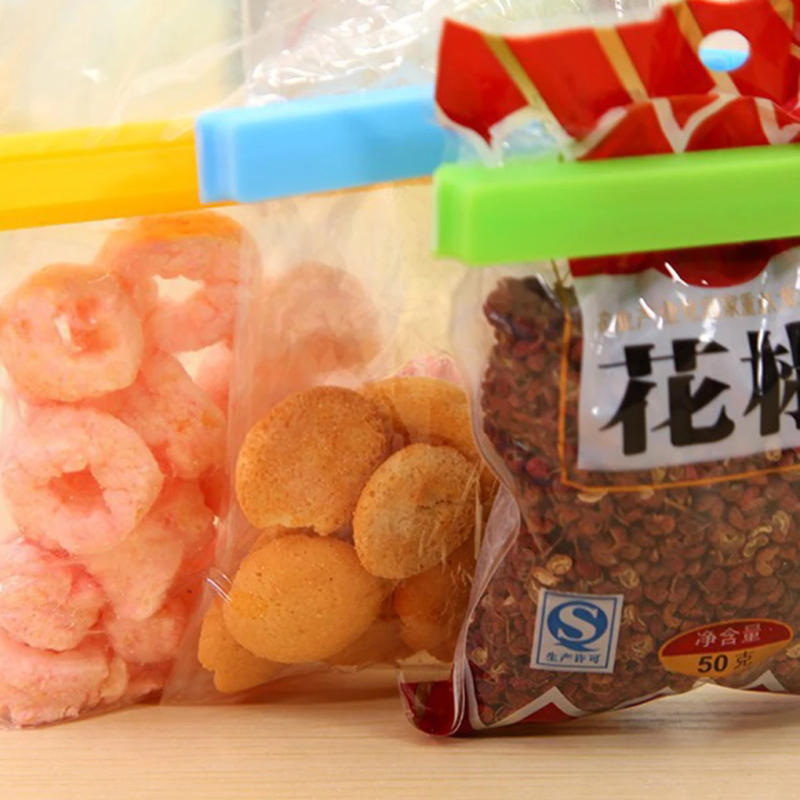Description Picture 5 of itemHot! 5/10/12/20PCS Portable Kitchen Storage Food Snack Seal Sealing Bag Clips Sealer Clamp Plastic Tool Kitchen Accessories