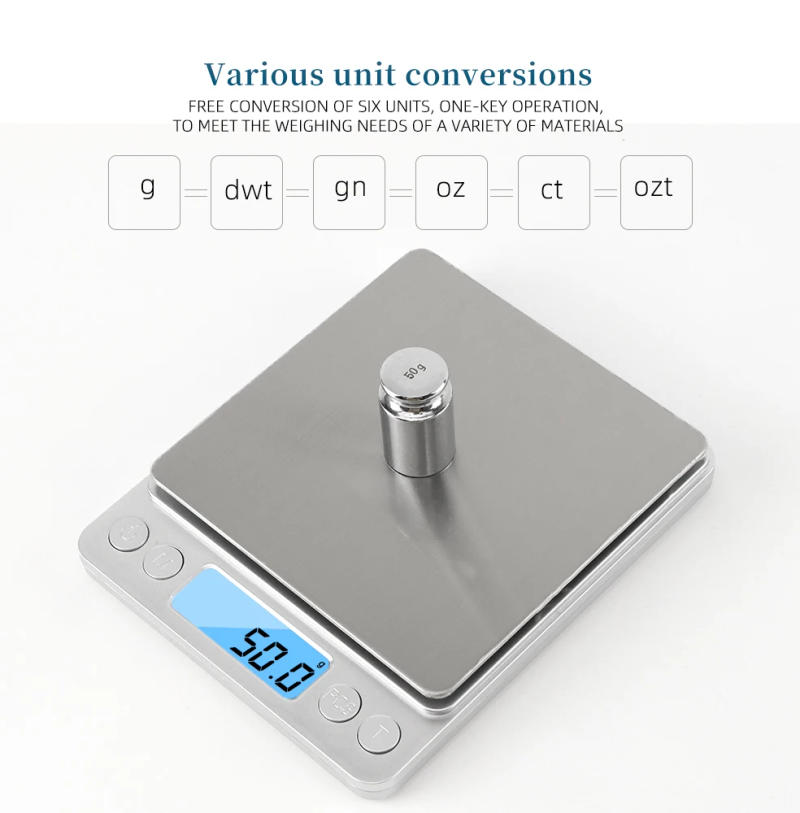 Description Picture 4 of item3Kg/500G 0.01g Digital Kitchen Scale Precision Scales Jewelry Weighing For Food Diet Postal Balance Measuring LCD Electronic
