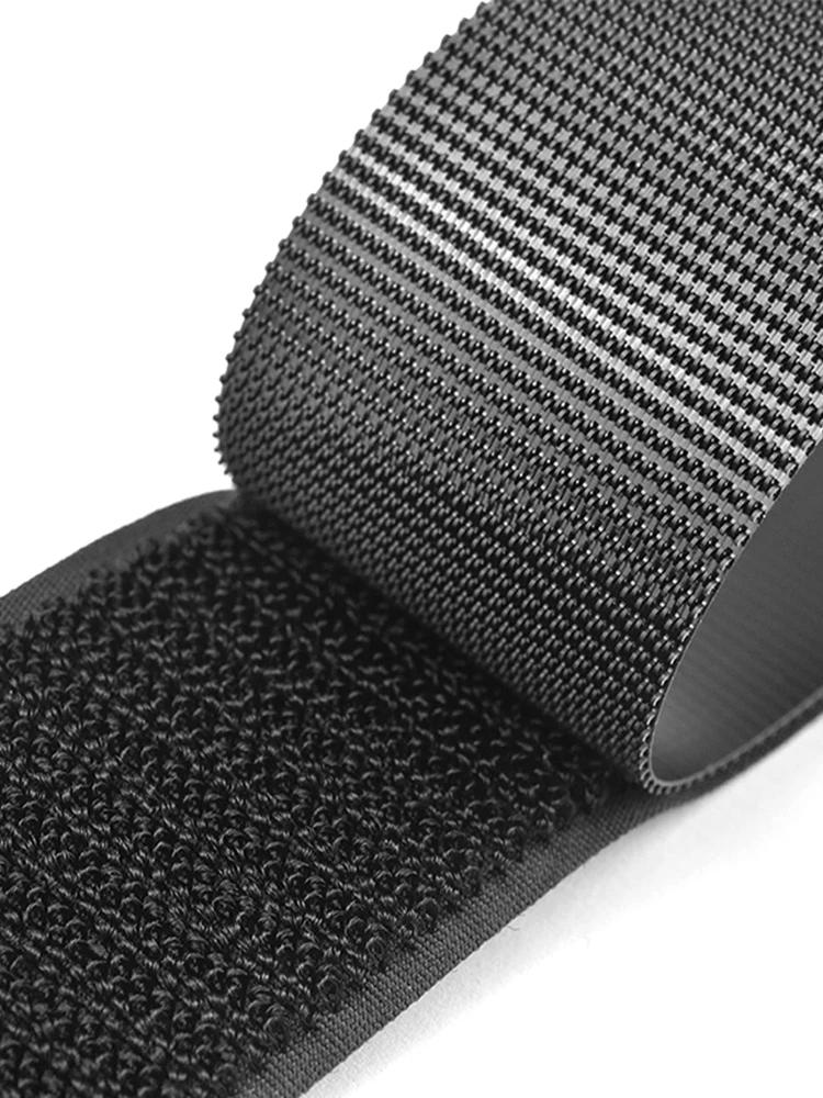 Description Picture 5 of item1Meter/Pair 10CM Width High-quality Hook Loop Tape Non-Adhesive Hook and Loop Sewing Fastener Tape Nylon Fabric Magic Tape DIY