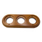 3-Hole Brown Color
