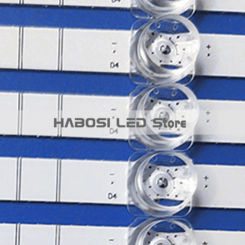 100% New 10pcs/Kit LED Strips for HSENSE 65 TV 65R62G 65A68G 65R63G 65A68H 65A60GV 65A6GTUK A2048OF