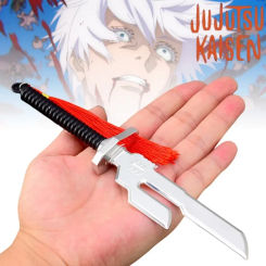Mini Metal Fushiguro Toji Sword Anime Jujutsu Kaisen Knife Steel Real Size Japanese Katana Steel Samurai Sabre Kid Toy Gift