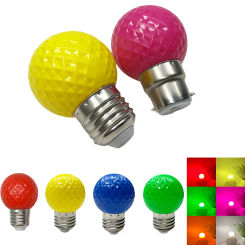 Colorful E27 B22 LED Light Bulb 2W Pineapple Shape Globe Lamp Mini LED Decor Light 110V 220V for Home Party Bar Decoration