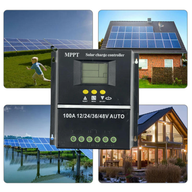 Description Picture 6 of itemSolar Charge Controller MPPT LCD Display 100A Electrical Power Generating Systems for Rechargeable Lithium Battery Leadacid Cell