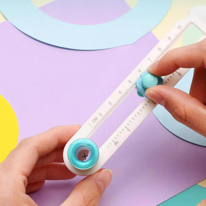 Description Picture 4 of itemCircles Cutter Tool Round Cutting Knife D IY Compass Circles Cutter 360 Adjust Scrapbooking Cutters Circular Paper Scrapbooking