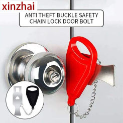 New Anti-theft Chain Door Stopper Household Door Anti-theft Lock Buckle Safety Lock Door Latch Portable Door Lifter