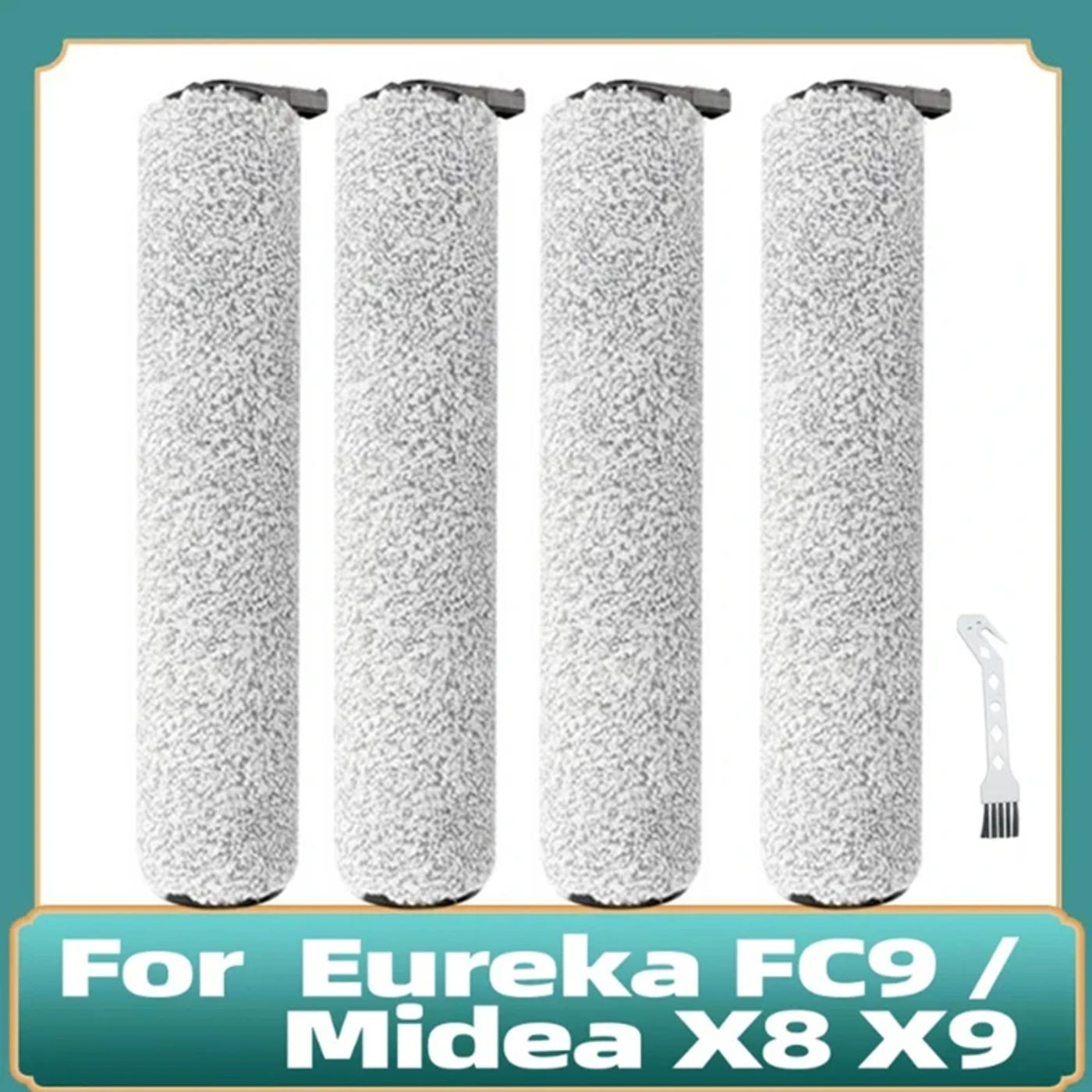 Description Picture 4 of itemRoller Brush Robot Vacuum Cleaner Spare Parts Smart Home Parts Plastic For Midea Eureka FC9 FC9-Flash X8 Washing Floor Machine